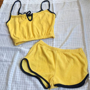 Vintage Terrycloth 2-piece Tank & Short set